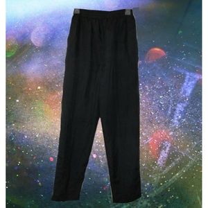 silk sweatpants joggers pants size small xs